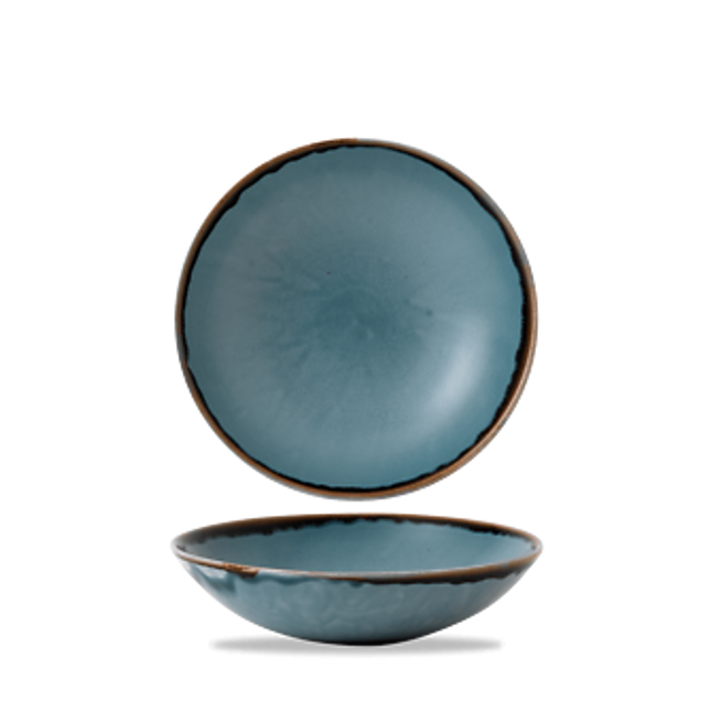 Harvest Blue Coupe Bowl 18.2cm 12/box