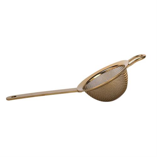 Fine Strainer gold plated, L23 * W8 * H5.6cm
