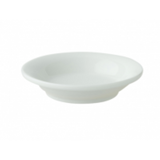 Fancy ivory Schaal/Theetip Ø 8,5 cm 6/box