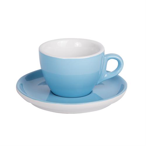 Coffee cup with saucer 160 ml blue 544c 6/box