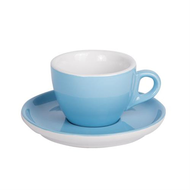 Coffee cup with saucer 160 ml blue 544c 6/box