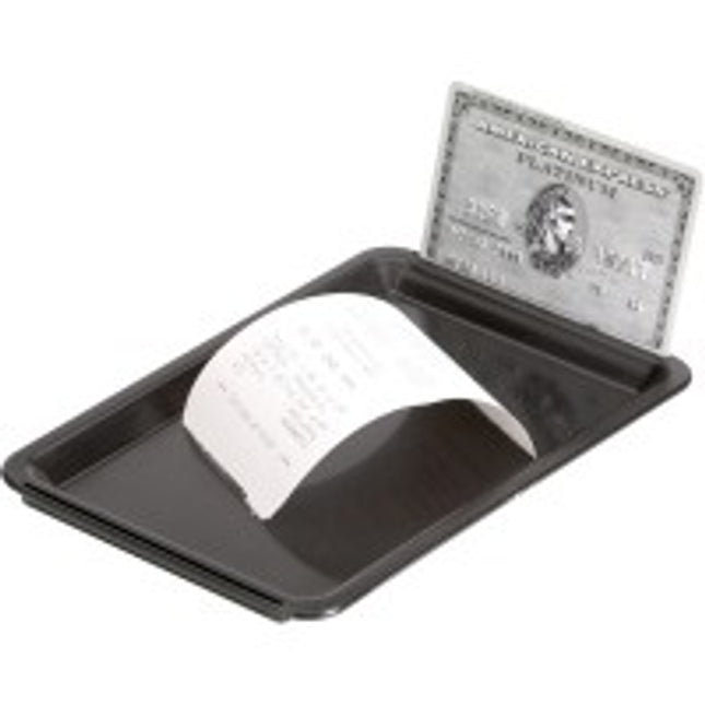 Tip Tray black plastic 16,5*11*1 cm