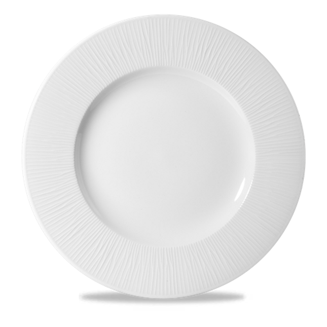 Bamboo Wide Rim Plate 30.5cm 12/box