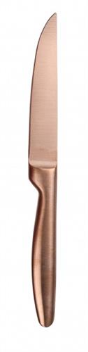 Comas Chuletero K6 Boj Satin Steak Knife Copper 6/Box