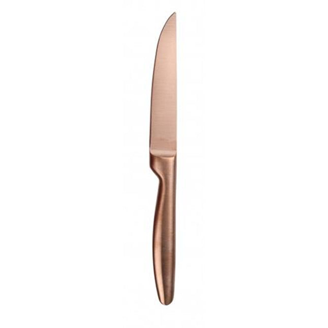 Comas Chuletero K6 Boj Satin Steak Knife Copper 6/Box