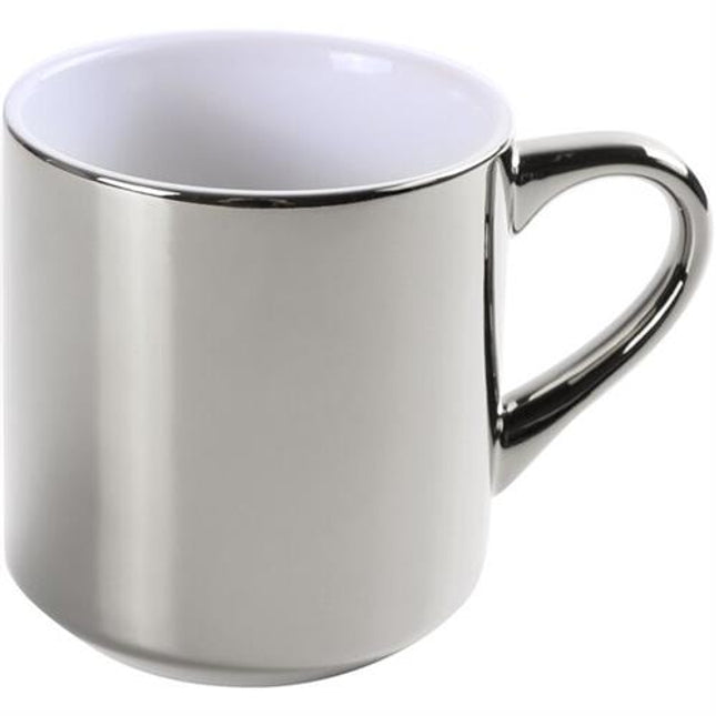 Coffee Mug Silver 340 ml 6/box