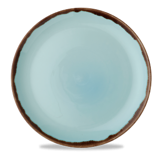 Harvest Turquoise Coupe Plate 28 x 8 cm 12/box