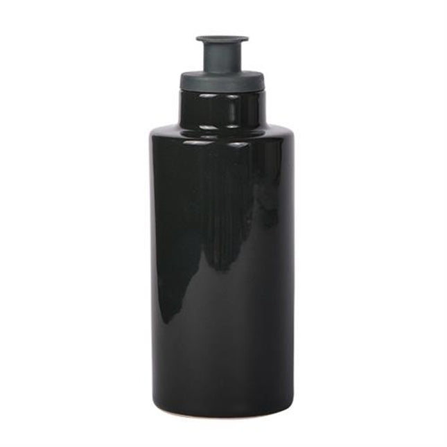 Sojasauce dispenser with silicone pourer grey 240 ml