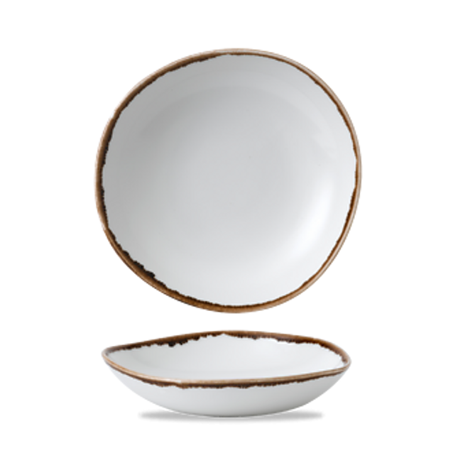Harvest Natural Round Bowl 25.3cm 12/box