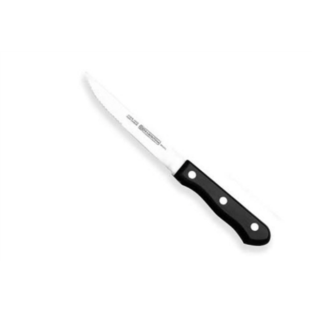 Steak Knife light black polywood 22 cm