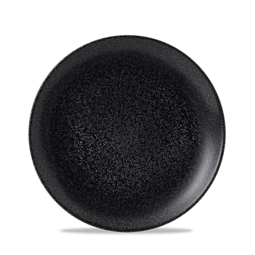 Evo Origins Midnight Black Coupe Plate 21.7 cm 12/box