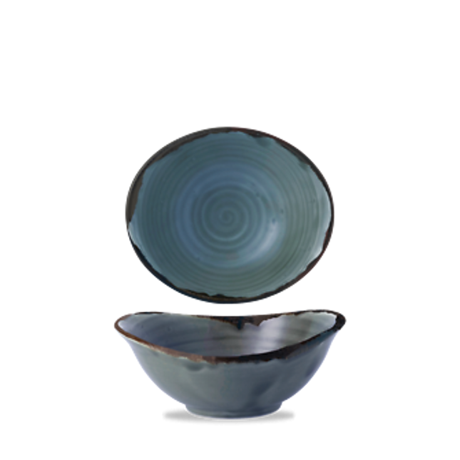 Harvest Blue Deep Bowl 17.4x14.7cm 6/box