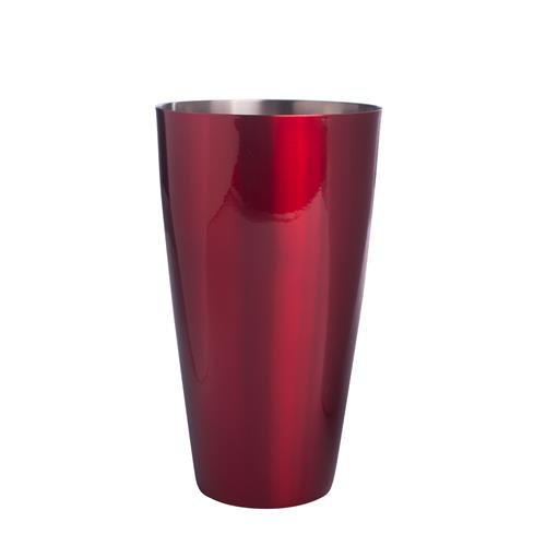 Boston Shaker powder coated red 830 ml OUTLET