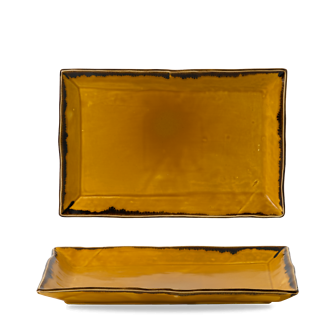 Harvest Mustard Rectangle Tray 34,5 x 23,3 cm 6/box
