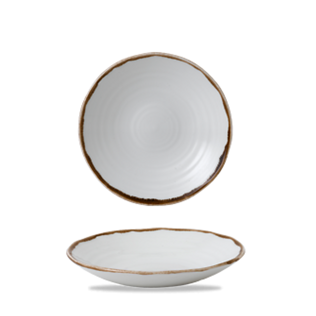 Harvest Natural Organic Coupe Bowl 21cm 12/box