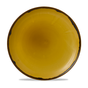 Harvest Mustard Coupe Plate 28,8 cm 12/box