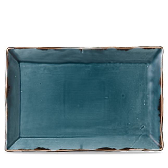 Harvest Blue Rectangle Tray 34,5x23,3cm 6/box