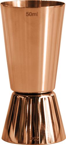 47 Ronin Jigger copper plated 25 &amp; 50 ml