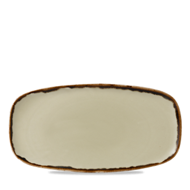 Harvest Linen Chefs Oblong Plate 29,8x15,3cm 12/box