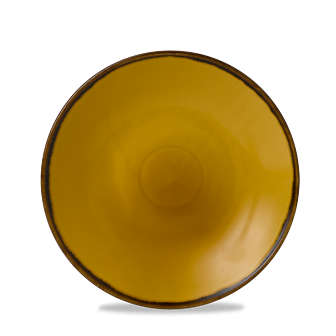 Harvest Mustard Deep Coupe Plate 27,8 cm 12/box