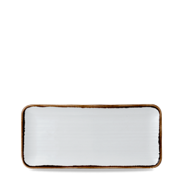 Harvest Natural Organic Coupe Rect Platter 34,6x15,6cm 6/box