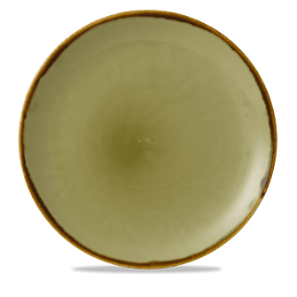 Harvest Green Coupe Plate 28.8 cm 12/box