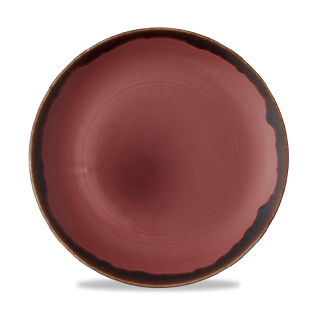 Harvest Plum Coupe Plate 26cm 12/box