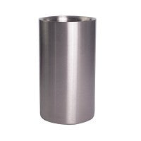 Bottle Cooler soft touch stainless steel brushed