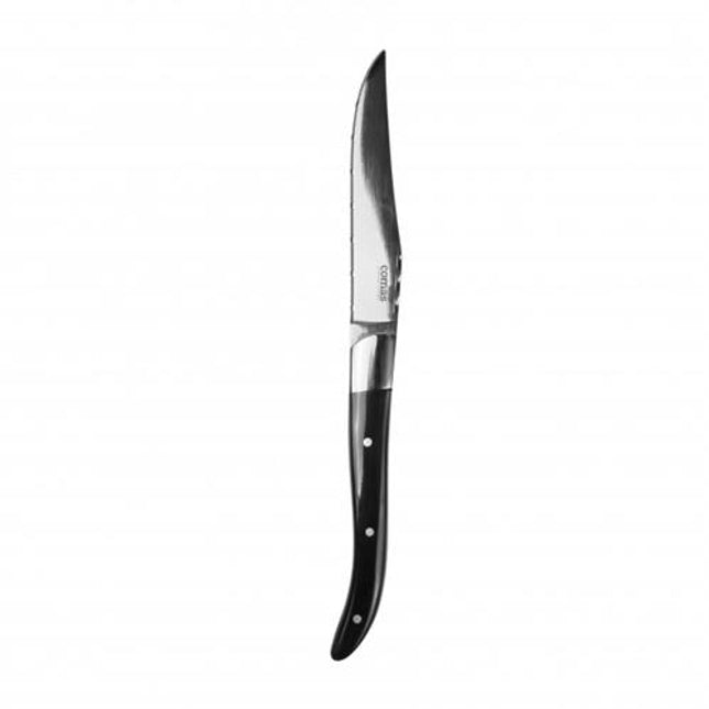 Comas Steak Knife K2 black Acyrl handle 6/box