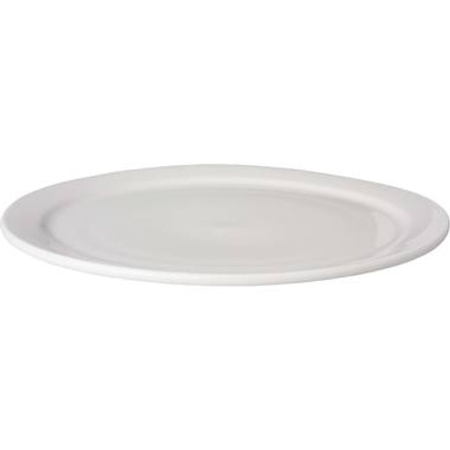 Plate narrow edge Mammoet Budgetline 26 cm White 3/box