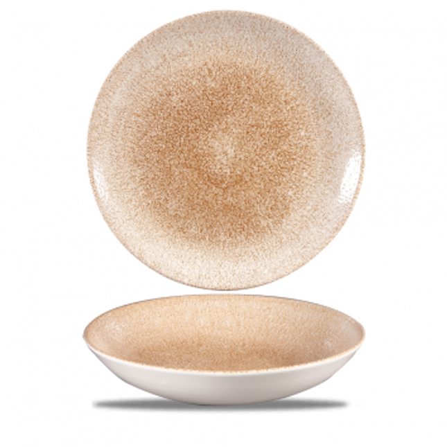 Raku Garnet Orange Evolve Coupe Bowl 25cm 12/box