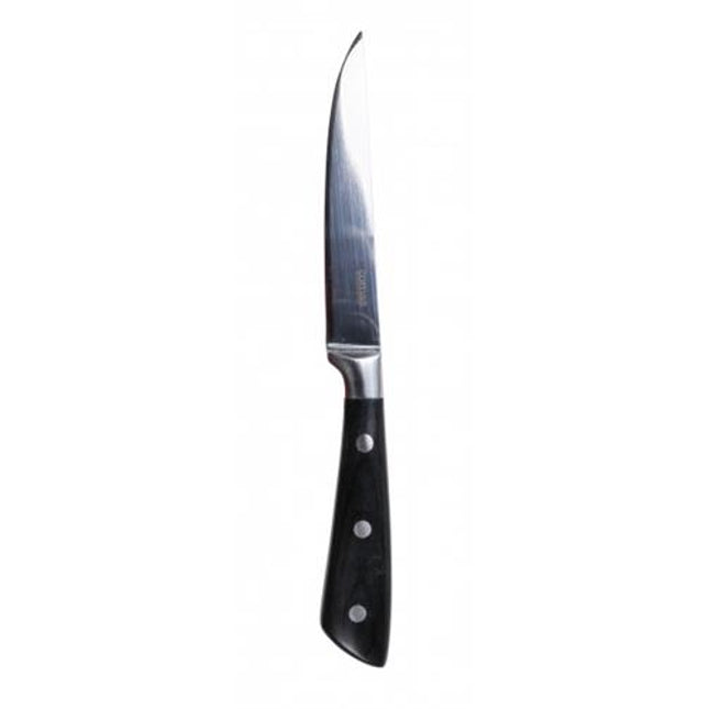 Chuletero Montblanc Steak Knife, Black, 23cm 6/Box