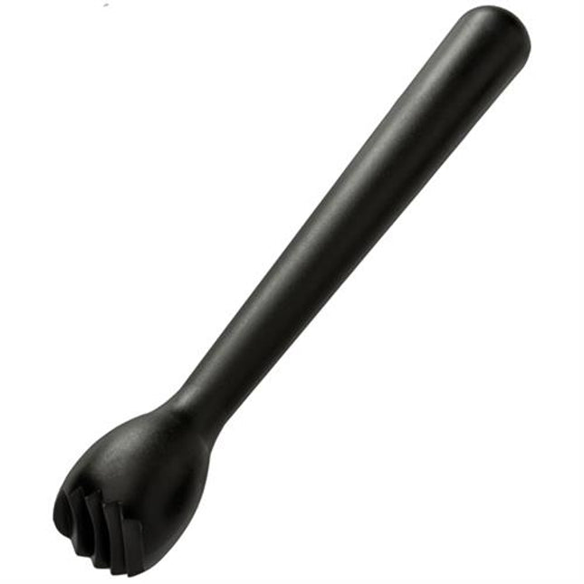 Muddler plastic notched black 22 cm