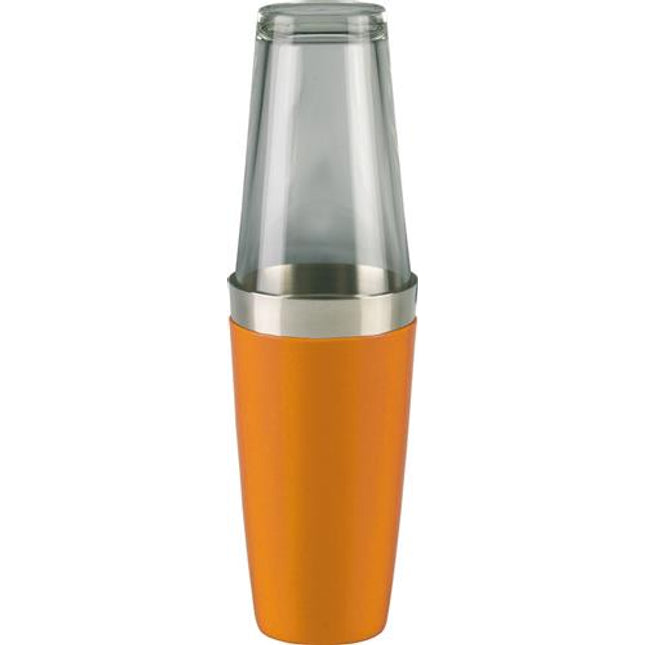 Boston Shaker vinyl coated orange 830 ml