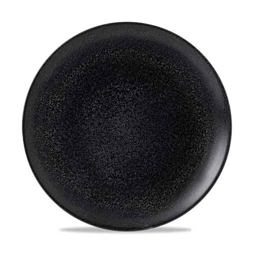 Evo Origins Midnight Black Coupe Plate 26 cm 12/box