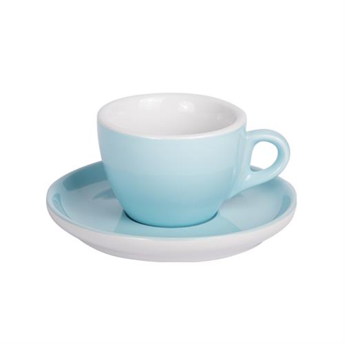 Coffee cup with saucer 160 ml blue 628c 6/box