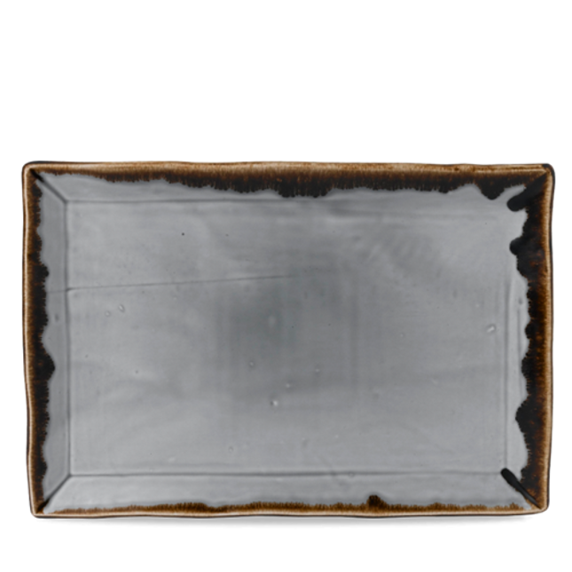 Harvest Grey Rectangle Tray 34,5x23,3cm 6/box