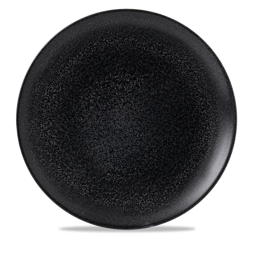 Evo Origins Midnight Black Coupe Plate 28.8 cm 12/box